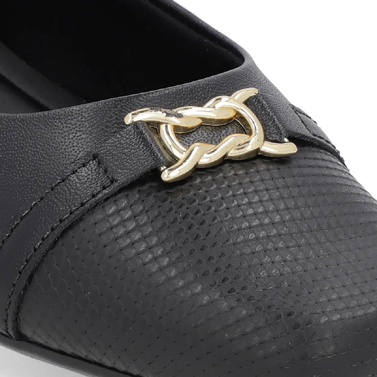 Sapatilha Usaflex Couro ? Conforto e Sofisticação Preto 4