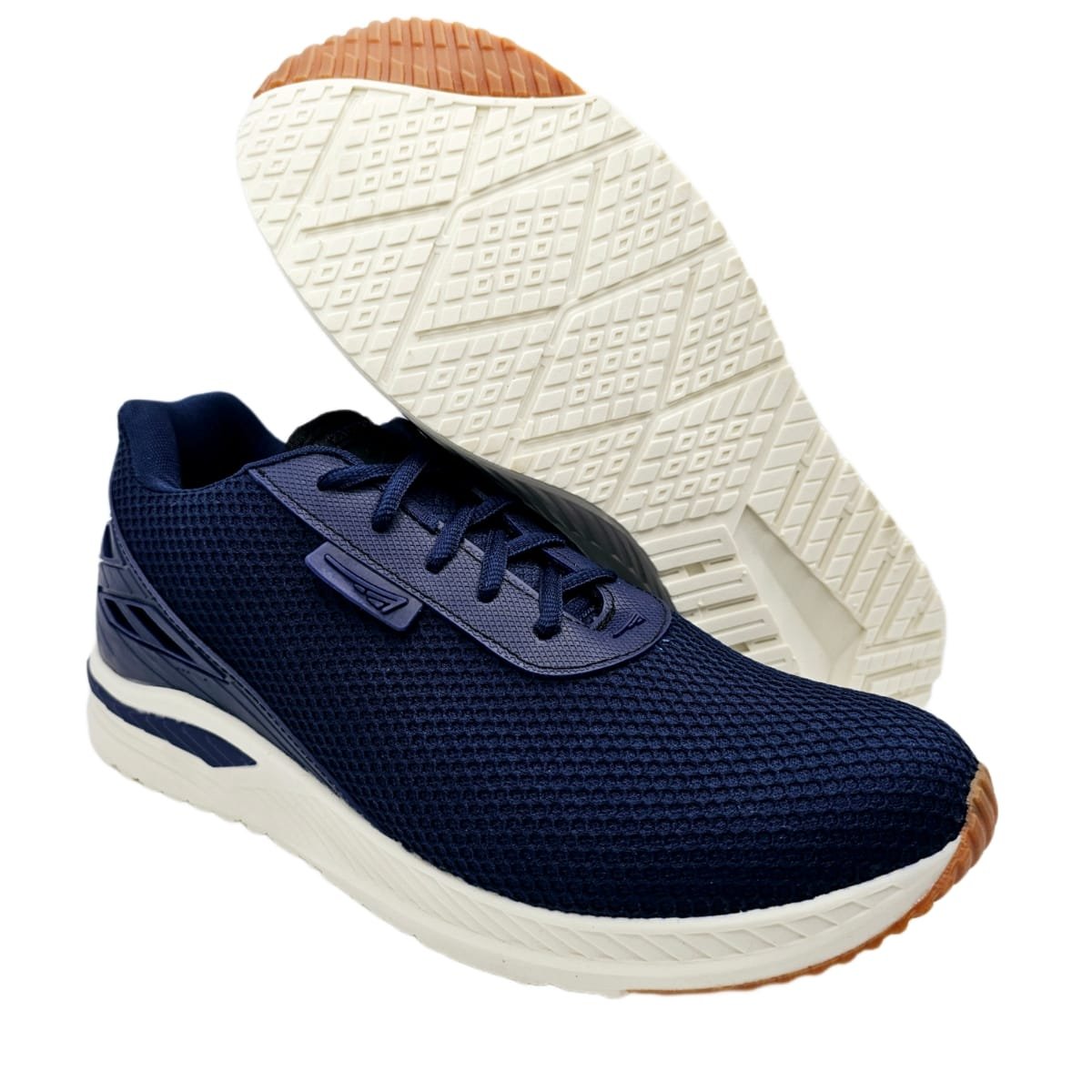 Tênis Ortopédico Super Leve Indicado Conforto Esporão Diabético Marinho 4