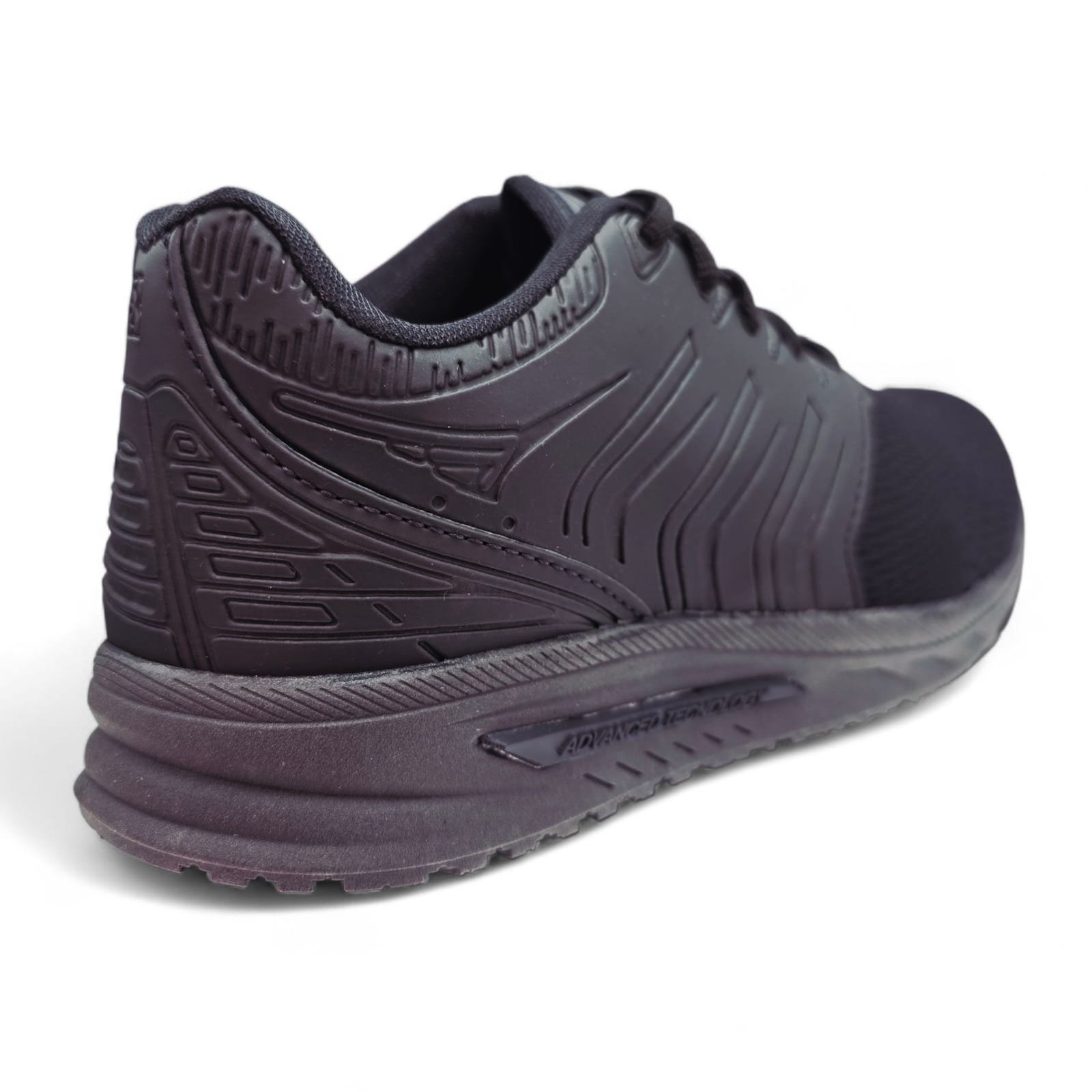 Tênis Masculino Ortopédico Super Leve: Conforto e Bem-Estar para Seus Pés Preto 4