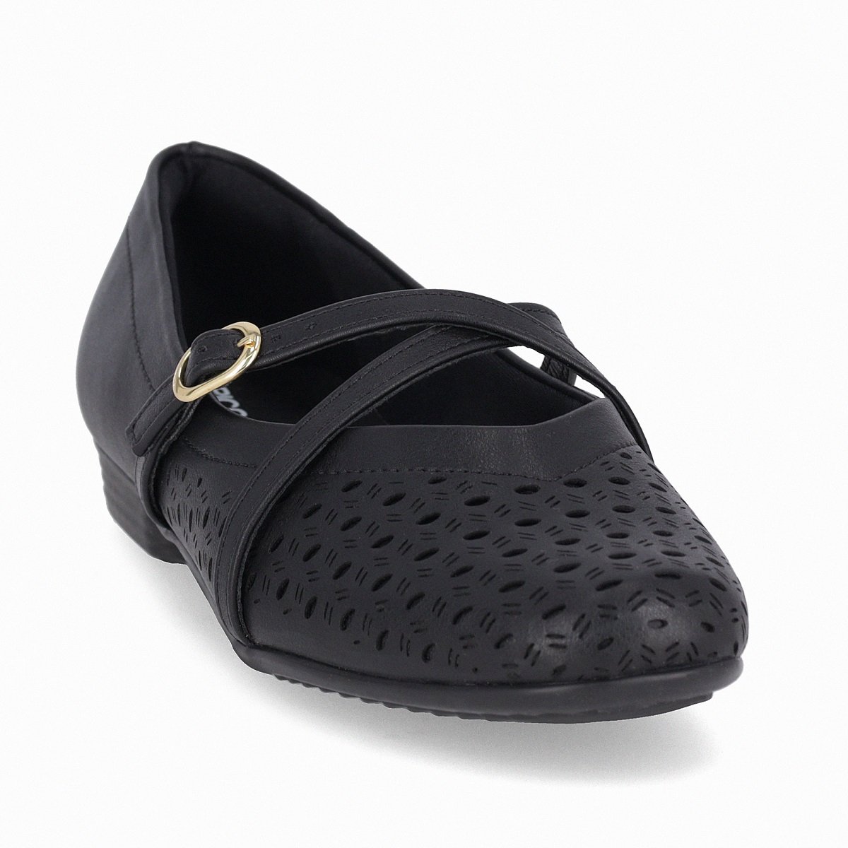 Sapatilha Piccadilly Boneca Raquel Salto Baixo Preto 2