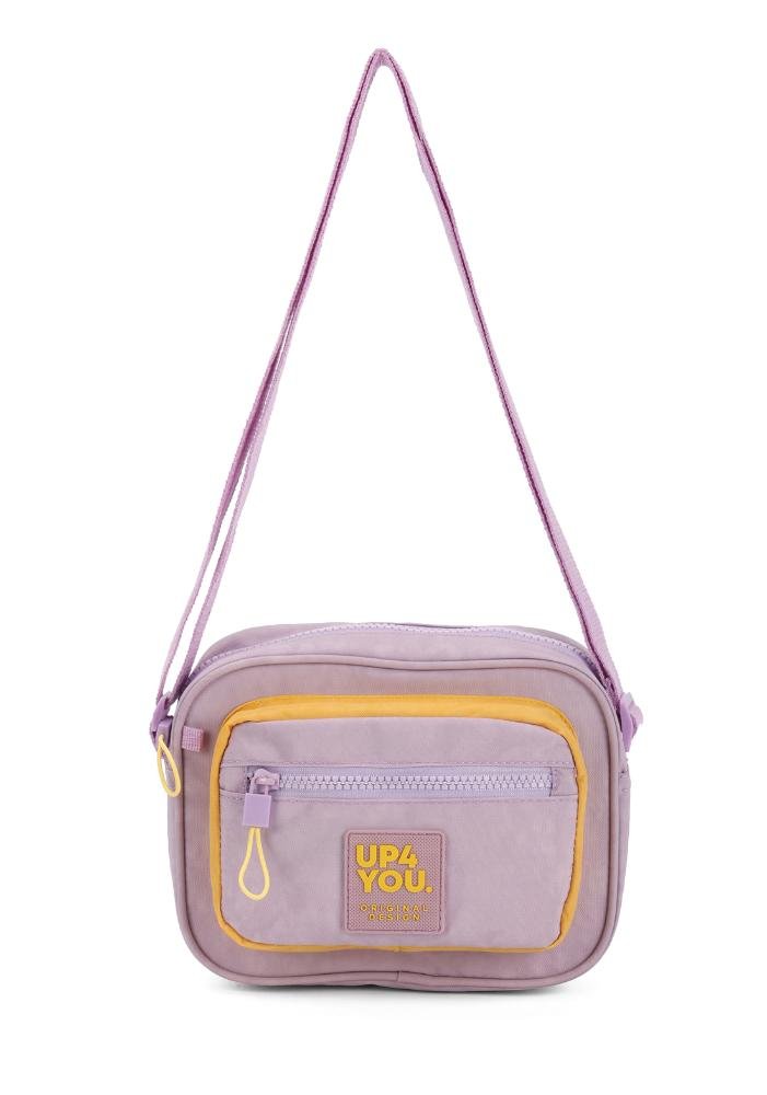 Bolsa Transversal Let’s Dance Up4You Crinkle Lilás 2