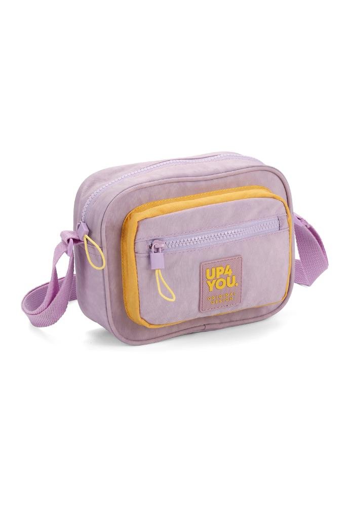 Bolsa Transversal Let’s Dance Up4You Crinkle Lilás 3