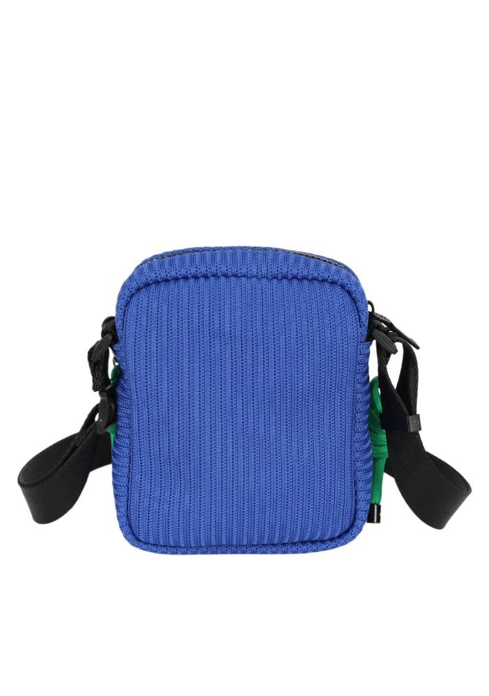 Bolsa Shoulder Bag Pequena Malha Inverno Up4you Azul 6