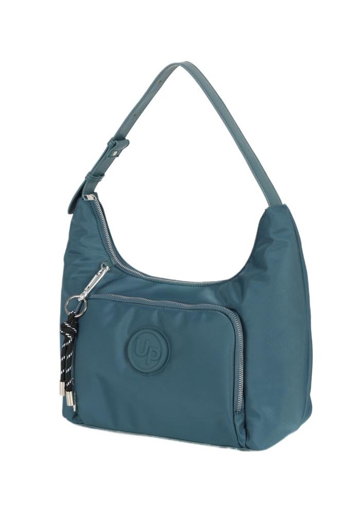 Bolsa Croissant Pequena Náilon Up4you Pétroleo 3