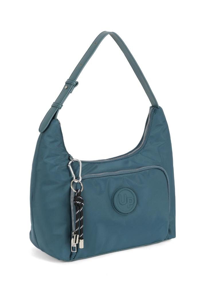 Bolsa Croissant Pequena Náilon Up4you Pétroleo 4