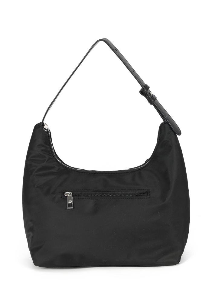 Bolsa Croissant Pequena Náilon Up4you Preto 6