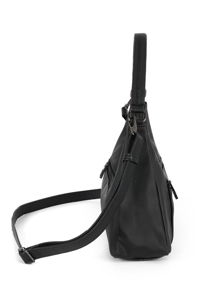 Bolsa Canoa Média de Ombro Casual Transversal Gash Preto 4