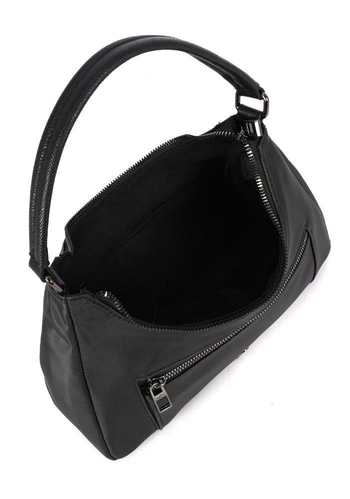 Bolsa Canoa Média de Ombro Casual Transversal Gash Preto 5
