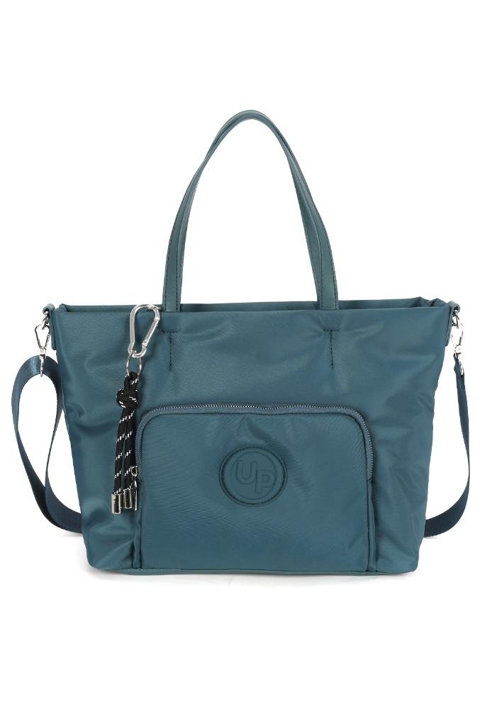 Bolsa Tote Média Transversal Náilon Dois Bolsos Up4you