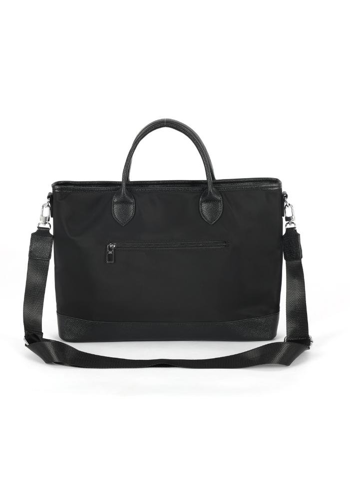 Bolsa Tote Média Transversal Casual Gash Preto 2
