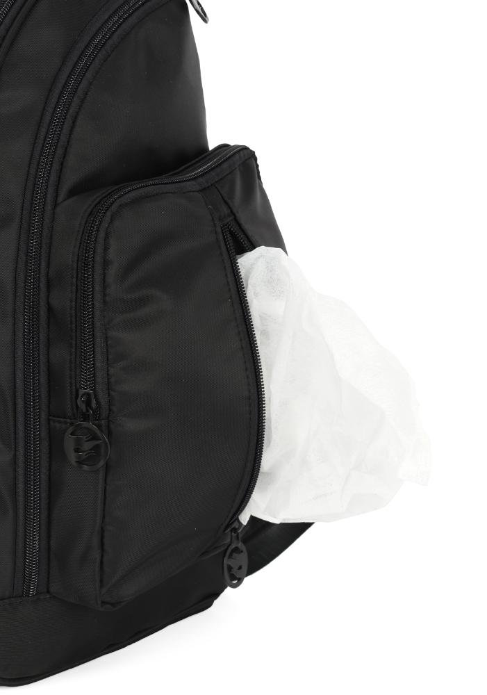 Mochila Maternidade Baby Bag Náilon Hotwheels Preto 4