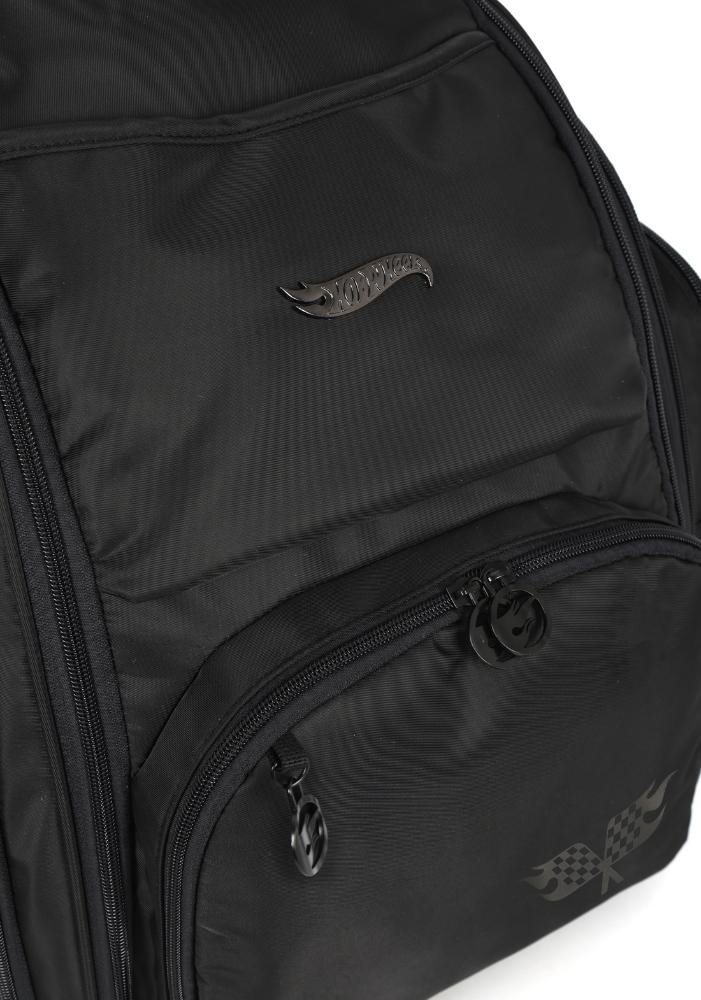 Mochila Maternidade Baby Bag Náilon Hotwheels Preto 7