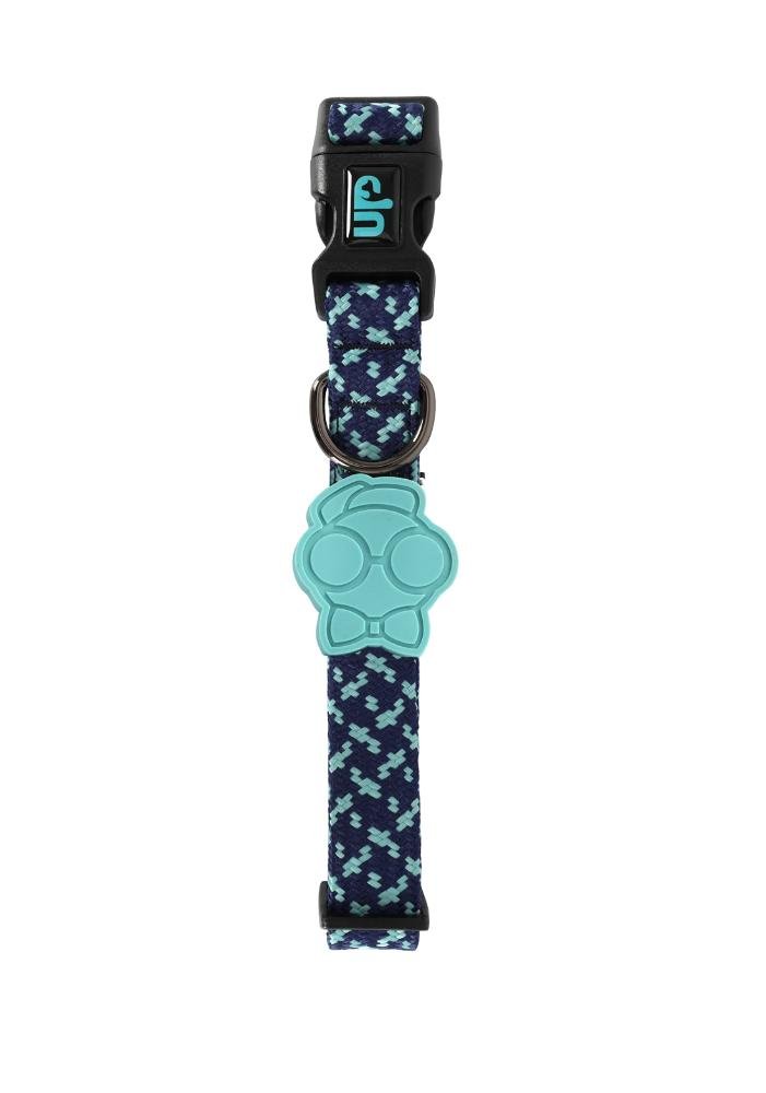 Coleira Pet PP em Poliéster Ajustável Up4You Azul 2