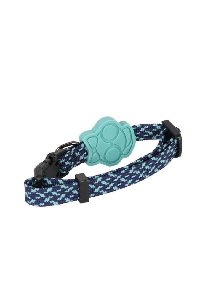 Coleira Pet PP em Poliéster Ajustável Up4You Azul 3