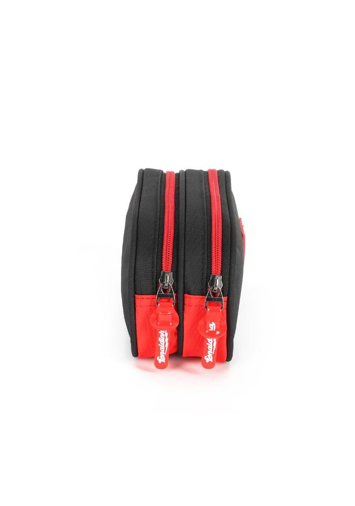 Estojo Duplo Juvenil Médio Enaldinho Up4you Preto 2