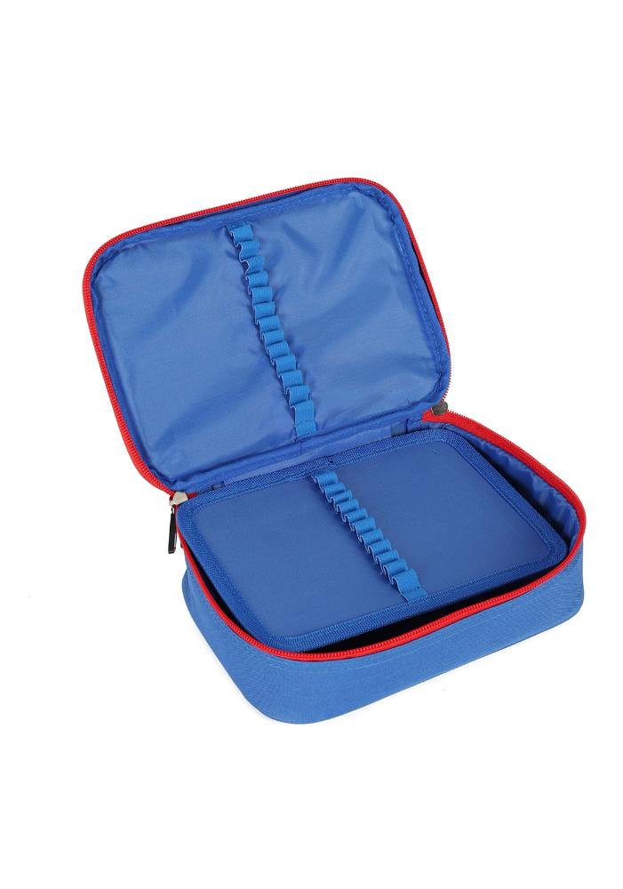 Estojo Box Infantil Pequeno 100 pens Super Mário Azul 2