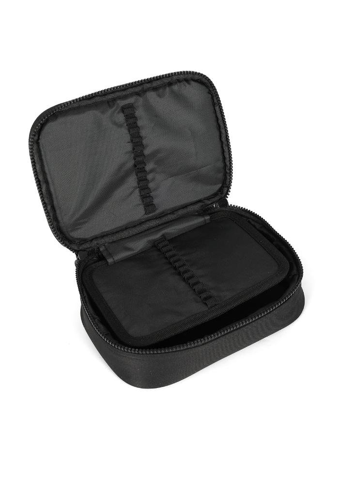 Estojo Box Juvenil Médio 100 pens Náilon Mate Up4you Preto 3