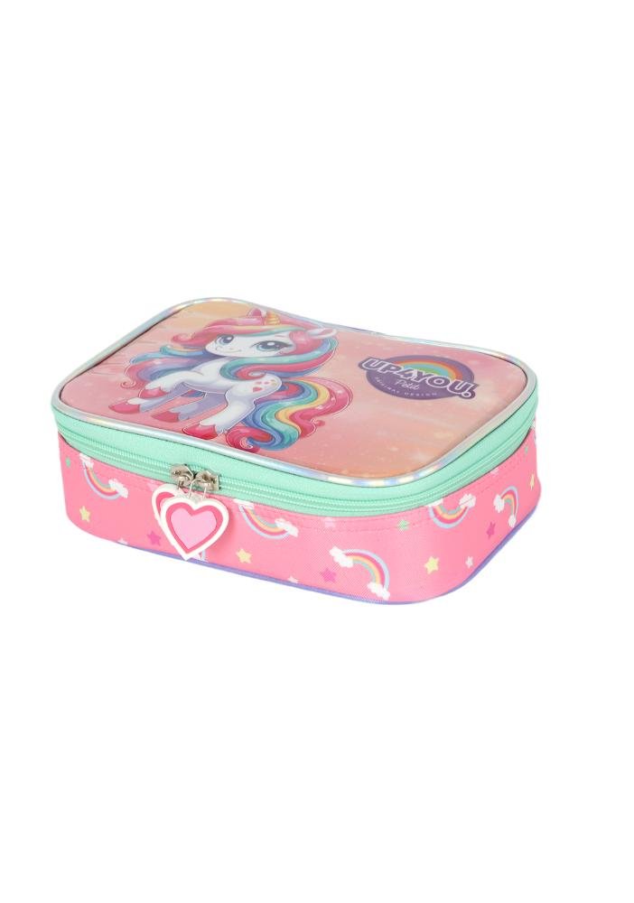 Estojo Box Infantil Médio 100 pens Be Capy Up4you Rosa 2