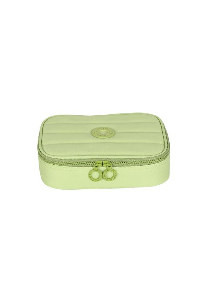 Estojo Box Juvenil Médio 100 pens Náilon Mate Up4you Verde 4