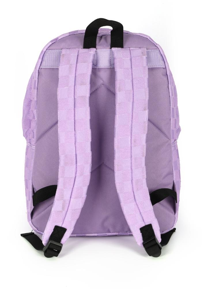 Mochila de Costas Média Juvenil Chenille Arredondada Up4you Roxo 6