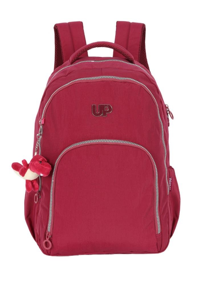 Mochila de Costas Média Juvenil Crinkle Clássica Dino Notebook Up4you