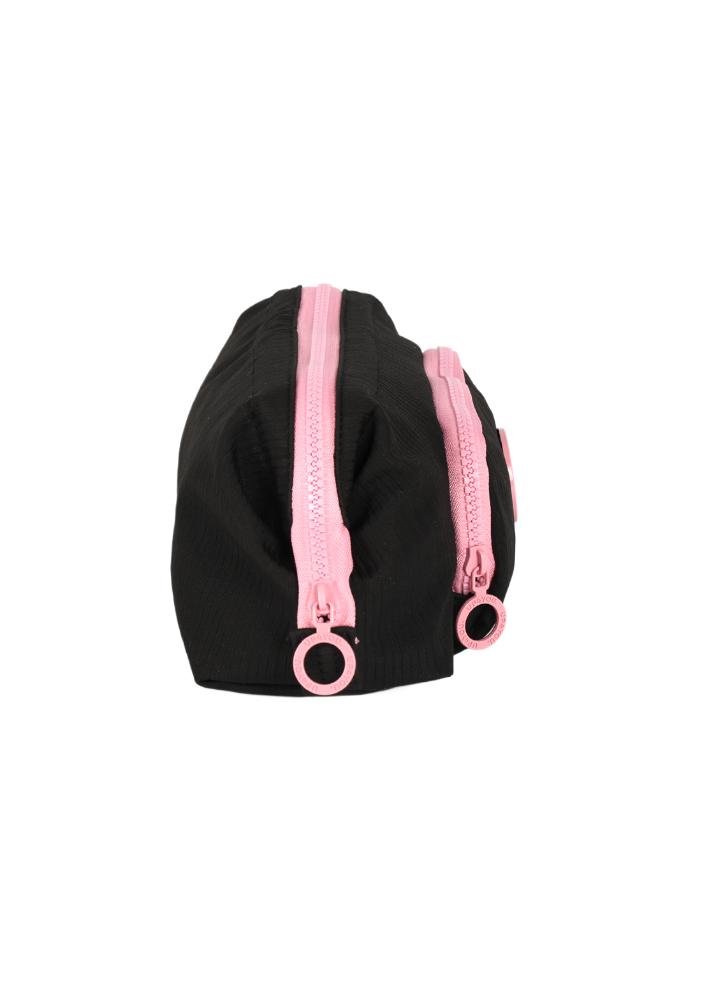 Necessaire Pequena Juvenil com Bolso Luara Up4you Preto/Rosa 5