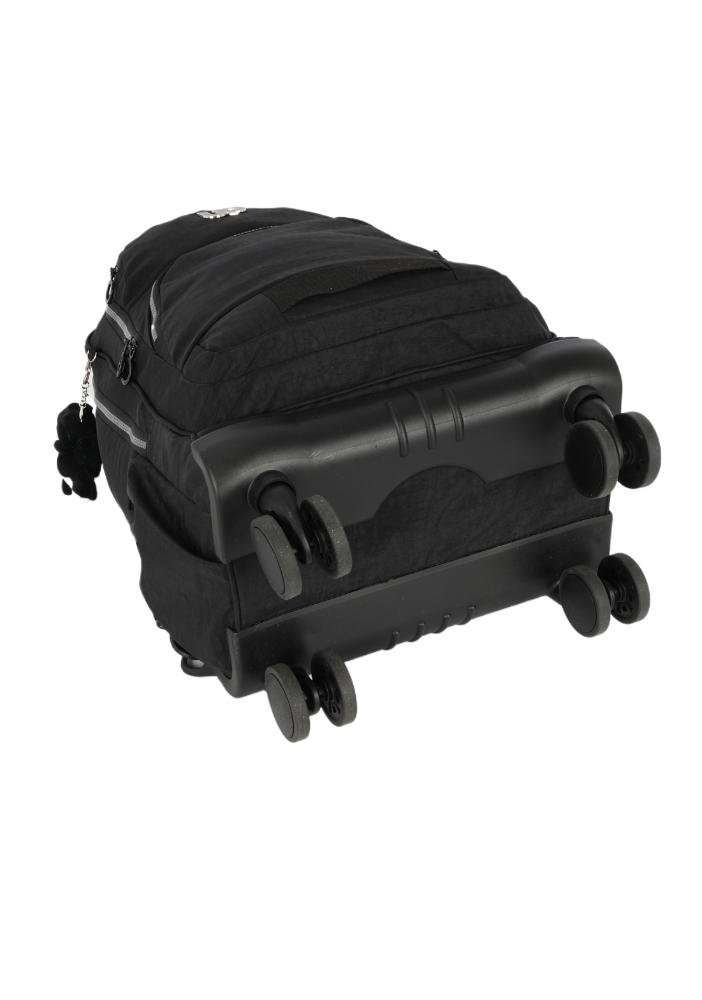 Mochila de Rodinhas 360 Grande Juvenil Dino Crinkle de Costas Notebook Up4you Preto 8