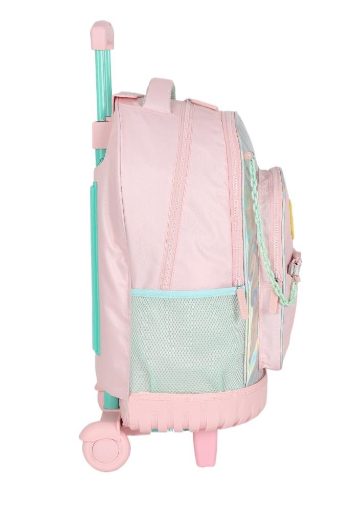 Mochila de Rodinha Up4you Rainbow Rosa 4