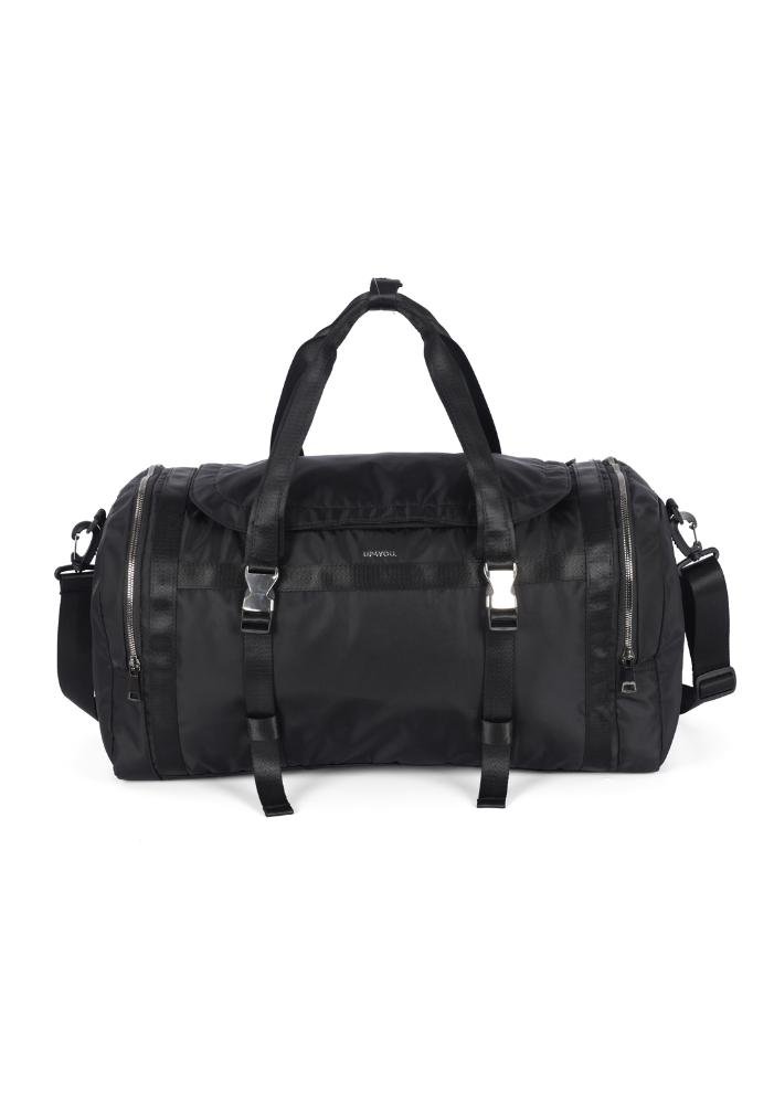 Sacola Grande Transversal Náilon Flex Executiva Up4you Preto 4
