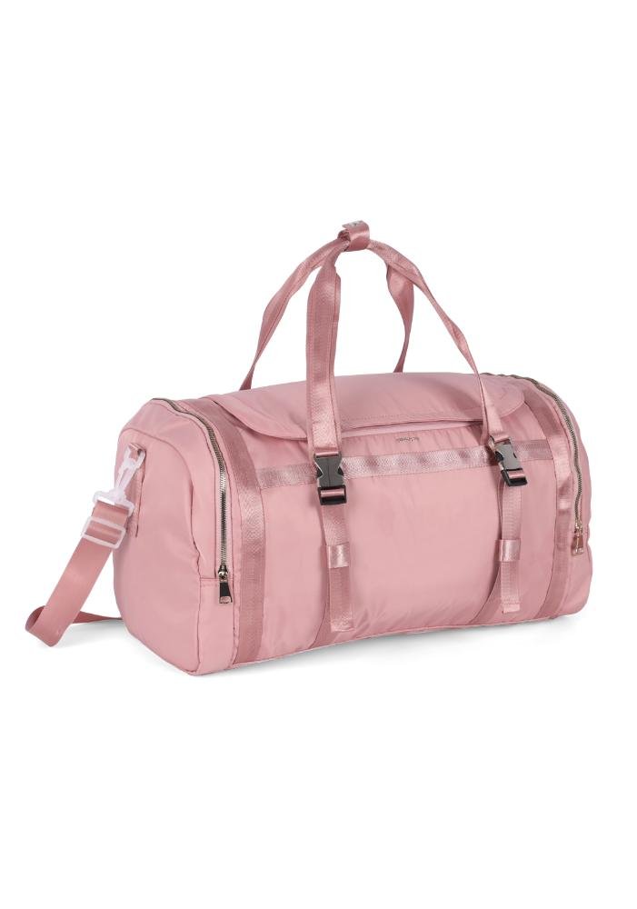 Sacola Grande Transversal Náilon Flex Executiva Up4you Rosa 4