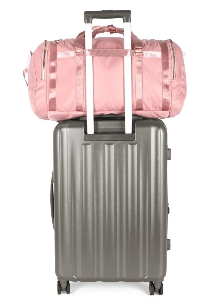 Sacola Grande Transversal Náilon Flex Executiva Up4you Rosa 6