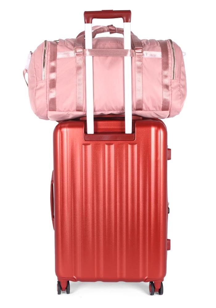 Sacola Grande Transversal Náilon Flex Executiva Up4you Rosa 8