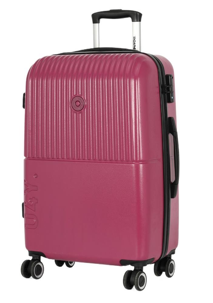 Mala de Viagem Grande ABS Pop Rodas Duplas 360 Up4you Vinho 2