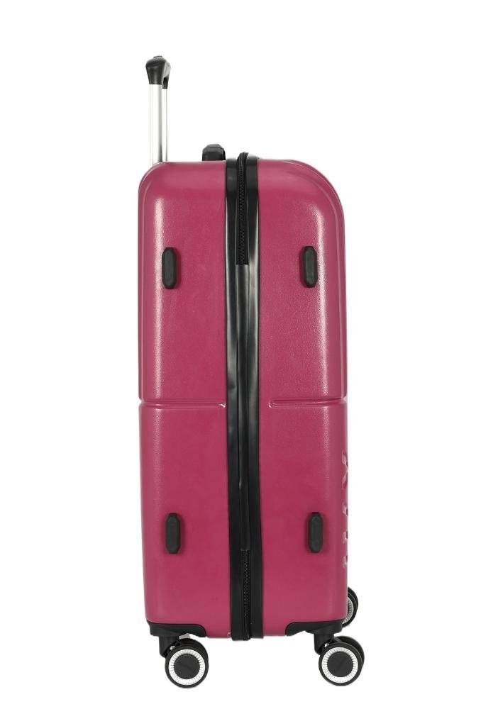 Mala de Viagem Grande ABS Pop Rodas Duplas 360 Up4you Vinho 8