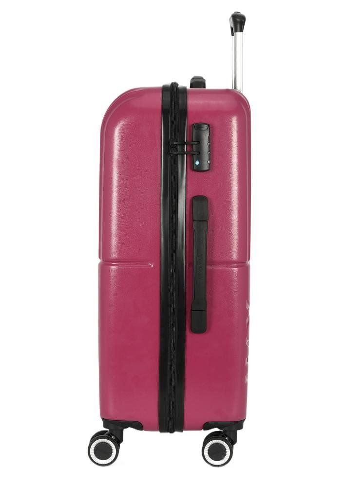 Mala de Viagem Grande ABS Pop Rodas Duplas 360 Up4you Vinho 9