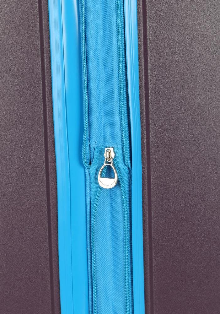 Mala de Viagem Grande Polipropileno Jade Expansiva Rodas 360 Up4you Roxo 7