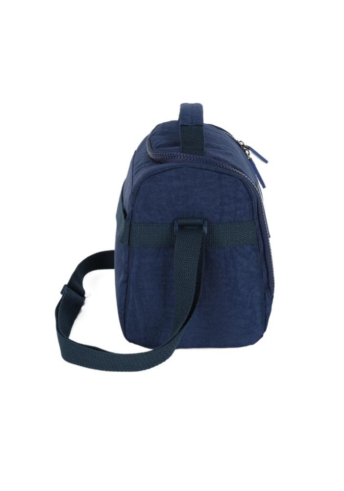 Lancheira Escolar Juvenil Média Crinkle 4Y Up4you Azul 3