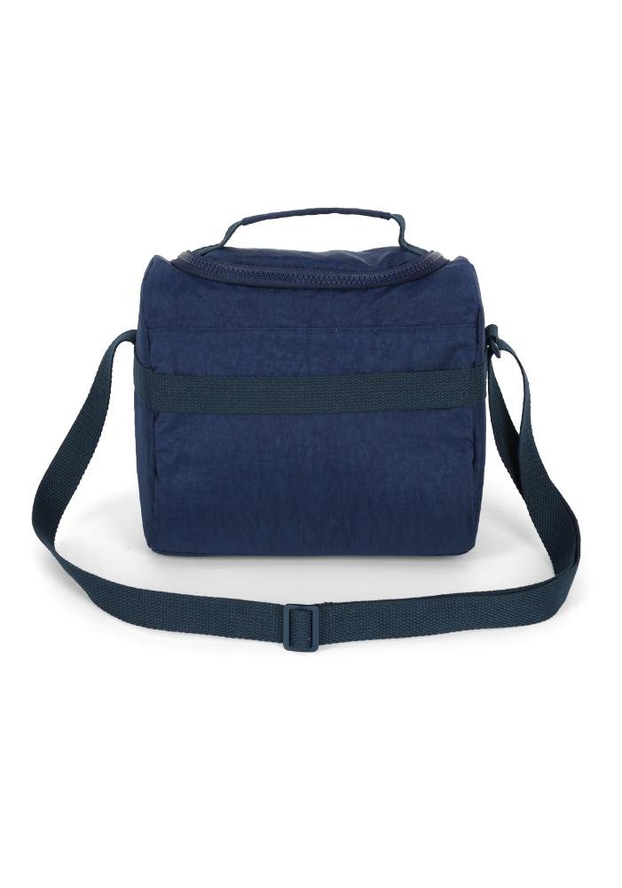 Lancheira Escolar Juvenil Média Crinkle 4Y Up4you Azul 4