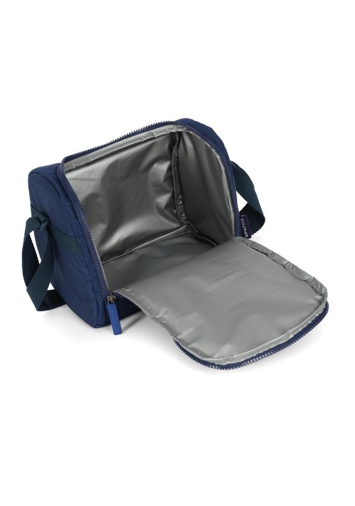 Lancheira Escolar Juvenil Média Crinkle 4Y Up4you Azul 5