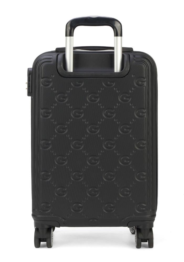 Mala de Viagem Média ABS Casual Lion Rodas 360 Gash Preto 4