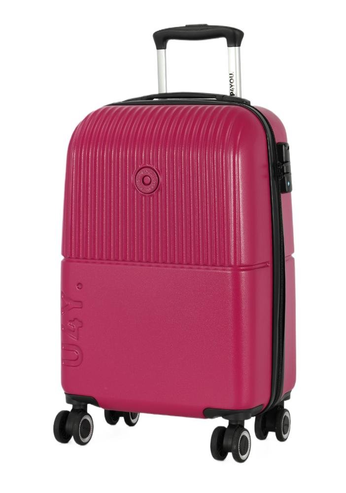 Mala de Viagem Bordo ABS Pop Rodas Duplas Removiveis Up4you Vinho 3