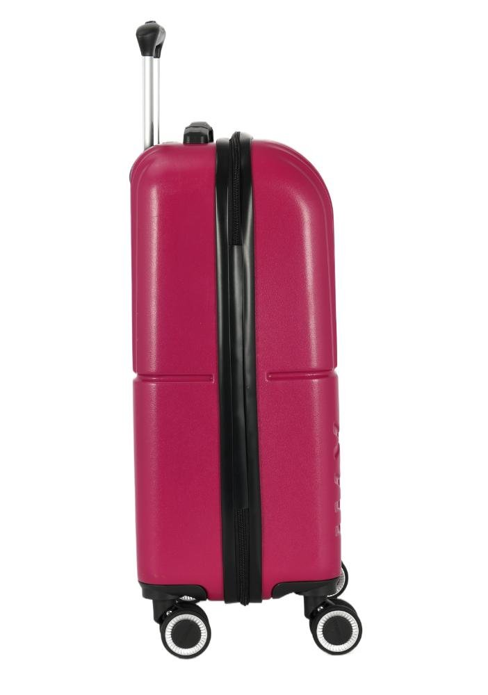 Mala de Viagem Bordo ABS Pop Rodas Duplas Removiveis Up4you Vinho 6