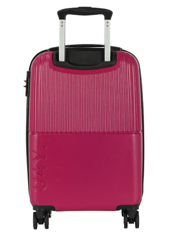 Mala de Viagem Bordo ABS Pop Rodas Duplas Removiveis Up4you Vinho 7