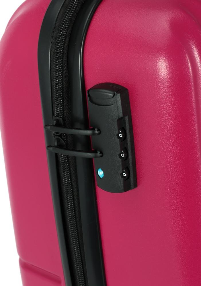 Mala de Viagem Bordo ABS Pop Rodas Duplas Removiveis Up4you Vinho 8