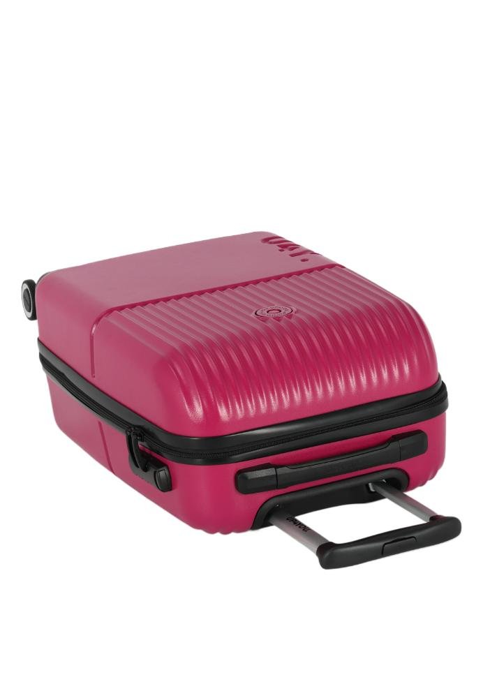 Mala de Viagem Bordo ABS Pop Rodas Duplas Removiveis Up4you Vinho 9