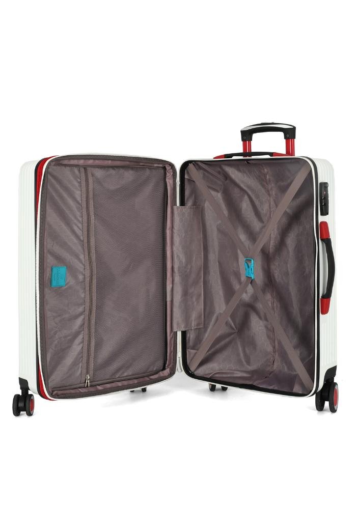 Mala de Viagem de Bordo Strike Expansive TSA Up4you Branco 2