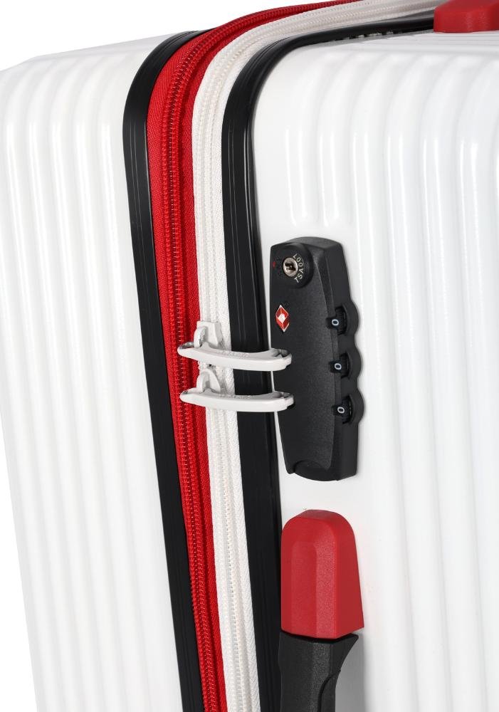 Mala de Viagem de Bordo Strike Expansive TSA Up4you Branco 9