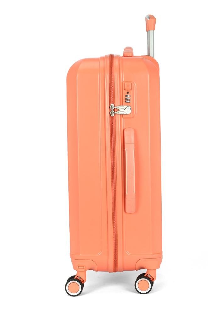 Mala de Viagem Bordo ABS Bombinhas Rodas Duplas 360 Up4you Salmão 2