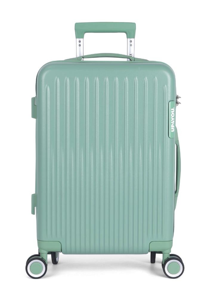 Mala de Viagem Grande ABS Rolling Rodas Duplas 360 Up4you Verde 1