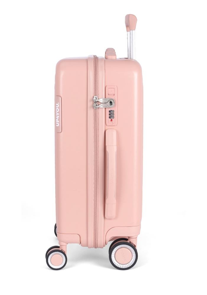 Mala de Viagem Grande ABS Rolling Rodas Duplas 360 Up4you Pink 8